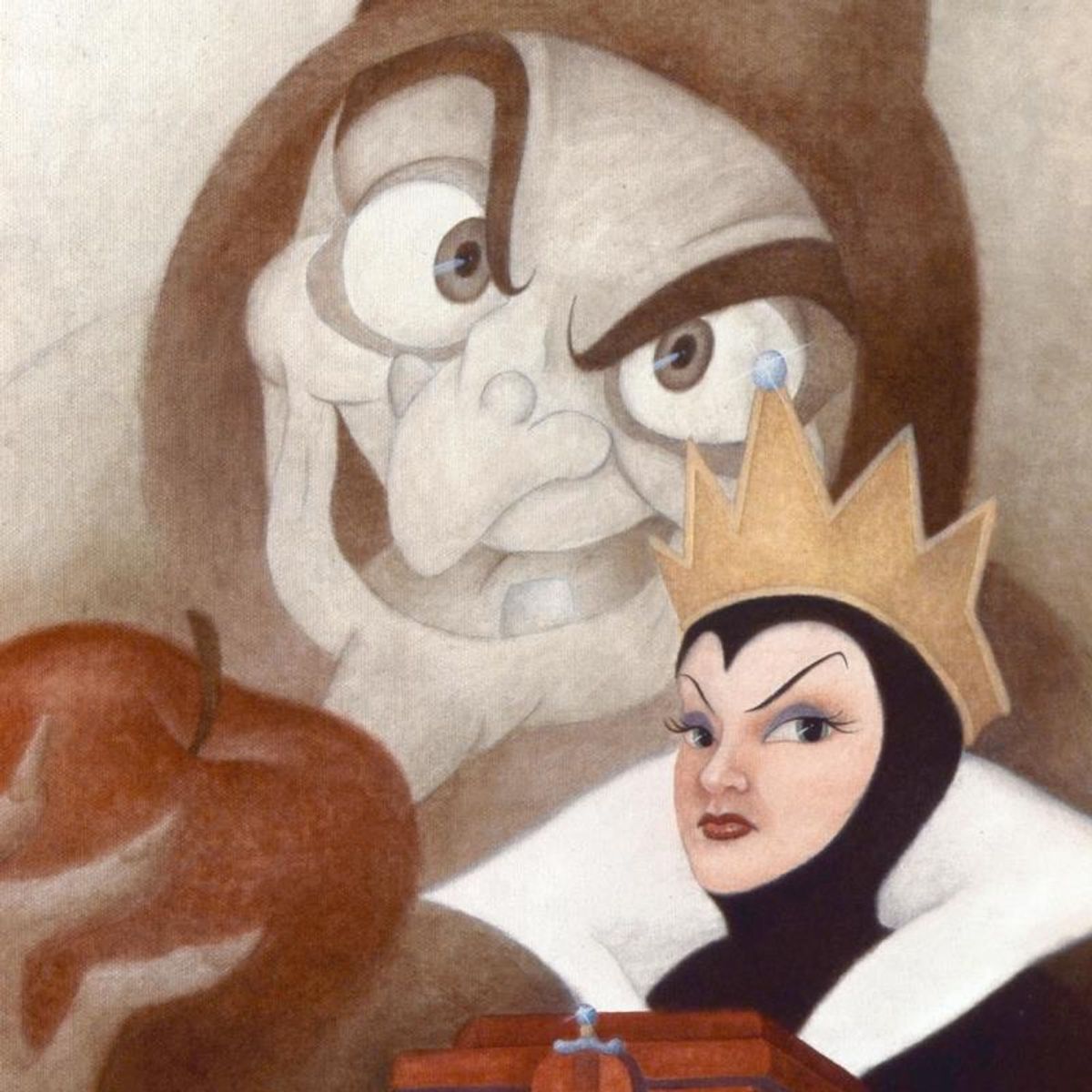 Mike Kupka, "More Fair Than Thee" Limited Edition on Canvas from Disney Fine Art, Numbered and Hand Signed with Letter of Authenticity