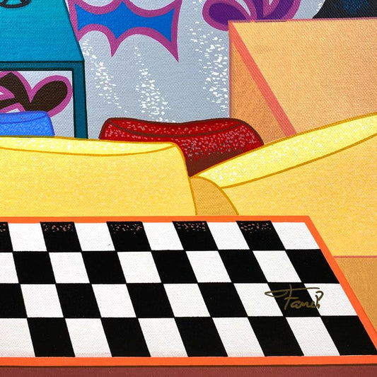 Fanch Ledan, "Living in Bora Bora" Limited Edition Serigraph on Canvas, AP Numbered Inverso and Hand Signed with Letter of Authenticity