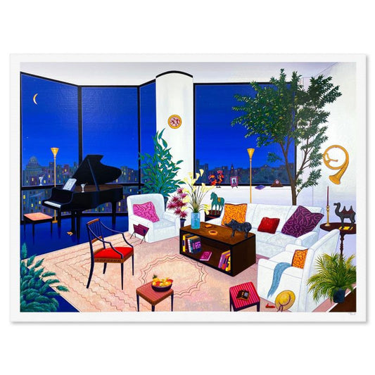 Fanch Ledan, "Moonlight Sonata" Limited Edition Serigraph (34" x 46"), AP Numbered and Hand Signed with Letter of Authenticity