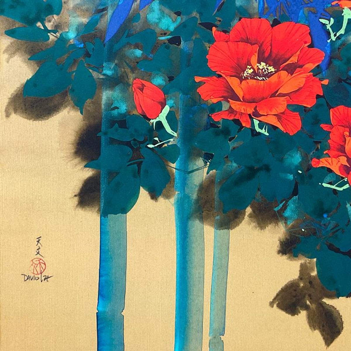 David Lee, "Renaissance" Limited Edition Serigraph from an AP Edition, Hand Signed with Letter of Authenticity