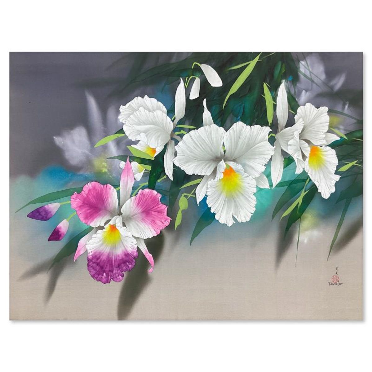 David Lee, "Sweetest Nectar" Limited Edition Serigraph from an AP Edition, Hand Signed with Letter of Authenticity