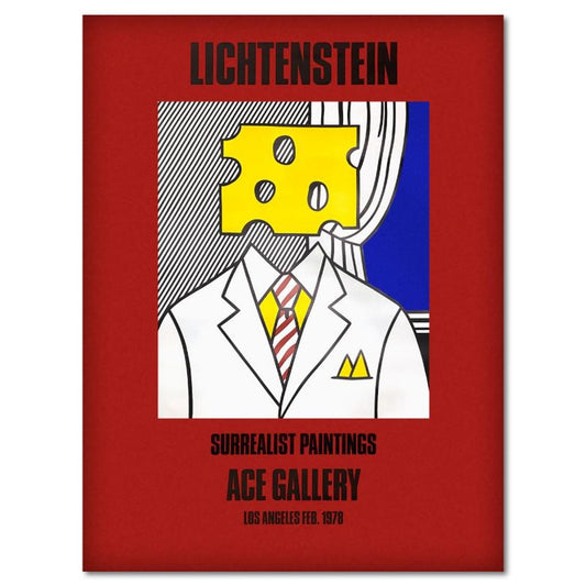 Roy Lichtenstein (1923-1997), Vintage Poster (44" x 60") from Ace Gallery (1978) with Letter of Authenticity.