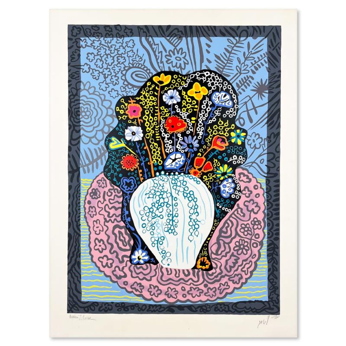 Mania Litvak, Hand Signed, Numbered Limited Edition with Letter of Authenticity.