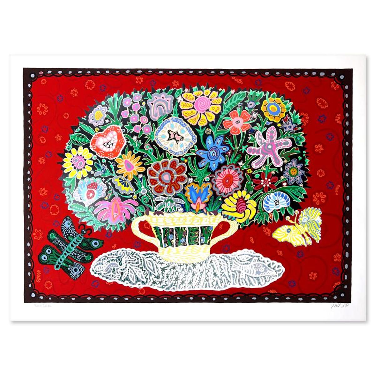 Mania Litvak, Hand Signed, Numbered Limited Edition with Letter of Authenticity.