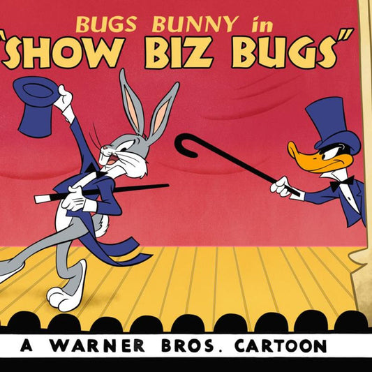 Show Biz Bugs Limited Edition Giclee from Warner Bros., Numbered with Hologram Seal and Certificate of Authenticity.