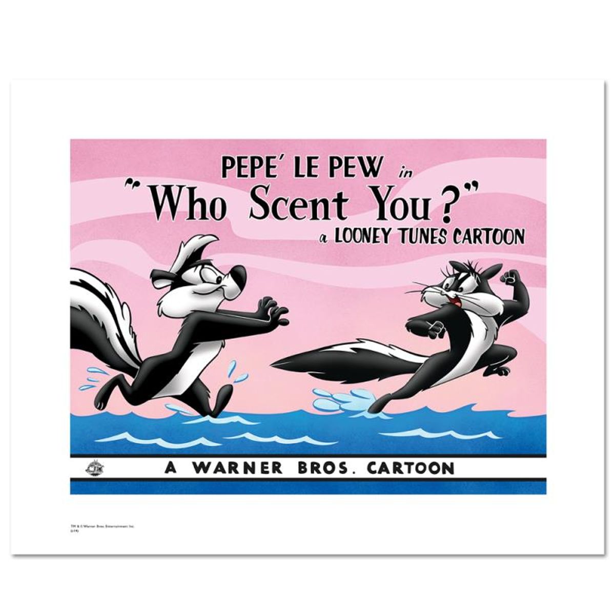 Who Scent You Limited Edition Giclee from Warner Bros., Numbered with Hologram Seal and Certificate of Authenticity.