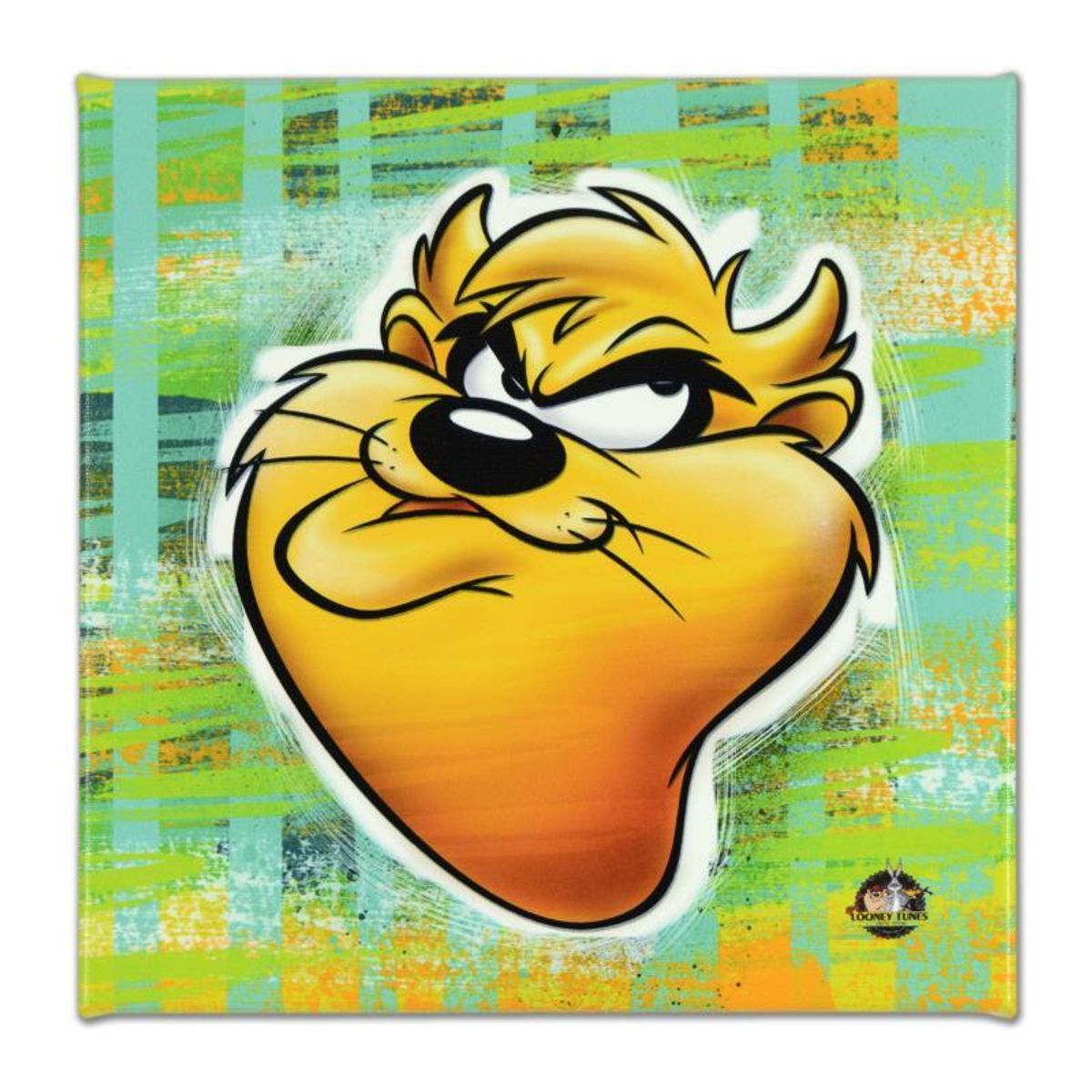 Looney Tunes, "Taz" Numbered Limited Edition on Canvas with COA. This piece comes Gallery Wrapped.