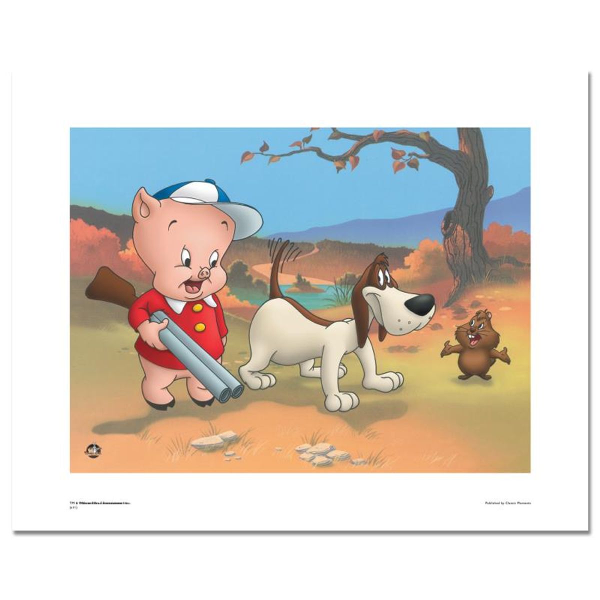 Looney Tunes, "Groundhog Day" Numbered Limited Edition with Certificate of Authenticity.