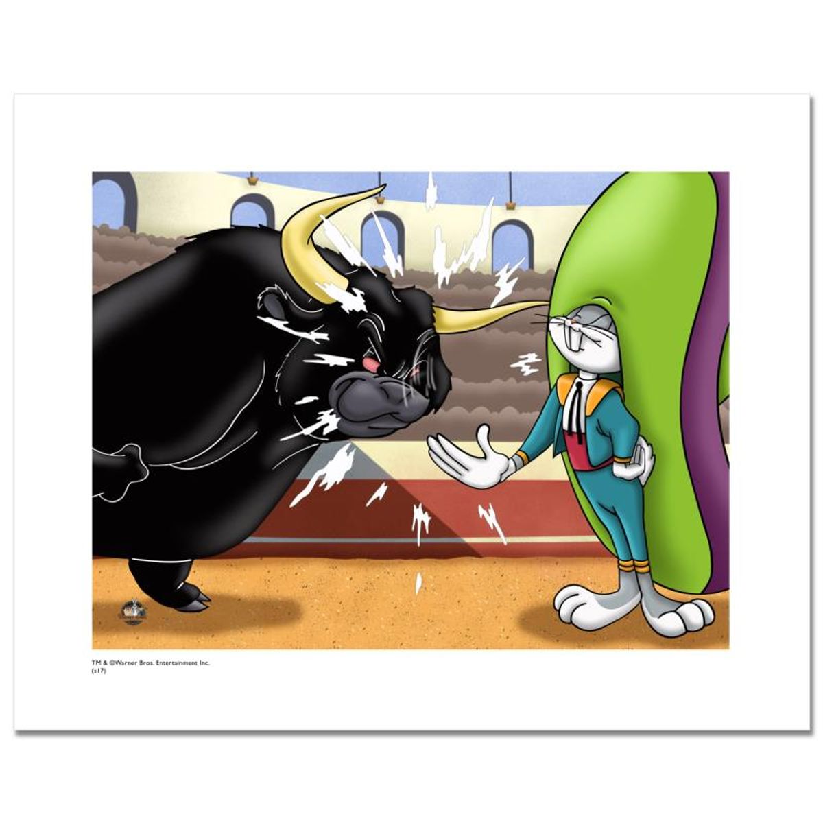 Looney Tunes, "Bully for Bugs II" Numbered Limited Edition with Certificate of Authenticity.