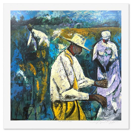Terry & Jerry Lynn, "From Whence We Came" Limited Edition Printer's Proof Serigraph, Numbered and Hand Signed with Letter of Authenticity