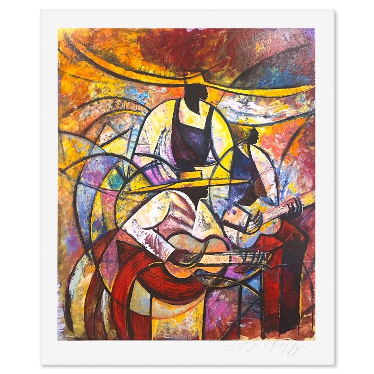 Terry & Jerry Lynn, "Tre Senior" Limited Edition Printer's Proof Serigraph, Numbered and Hand Signed with Letter of Authenticity