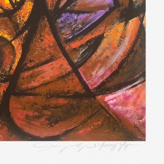 Terry & Jerry Lynn, "El Senior" Limited Edition Printer's Proof Serigraph, Numbered and Hand Signed with Letter of Authenticity