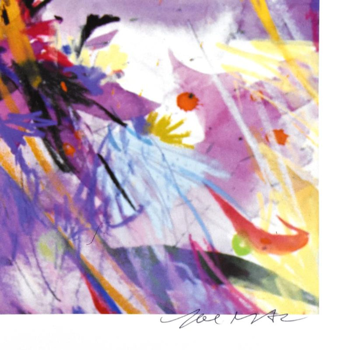 Zoe Mac, "Rhapsody" Limited Edition Lithograph, Numbered and Hand Signed with Letter of Authenticity.