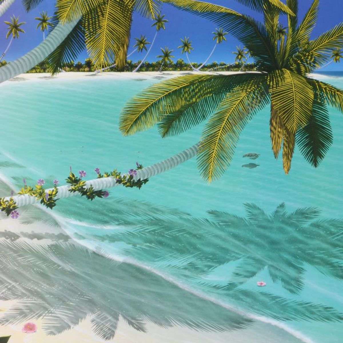 Dan Mackin, "First Swim" Limited Edition Lithograph, Numbered and Hand Signed with Letter of Authenticity.