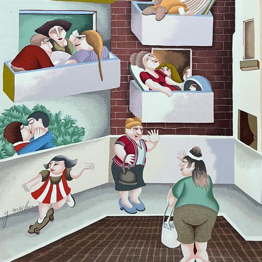 Yuval Mahler, Limited Edition Serigraph, Hand Signed and Numbered with Letter of Authenticity.