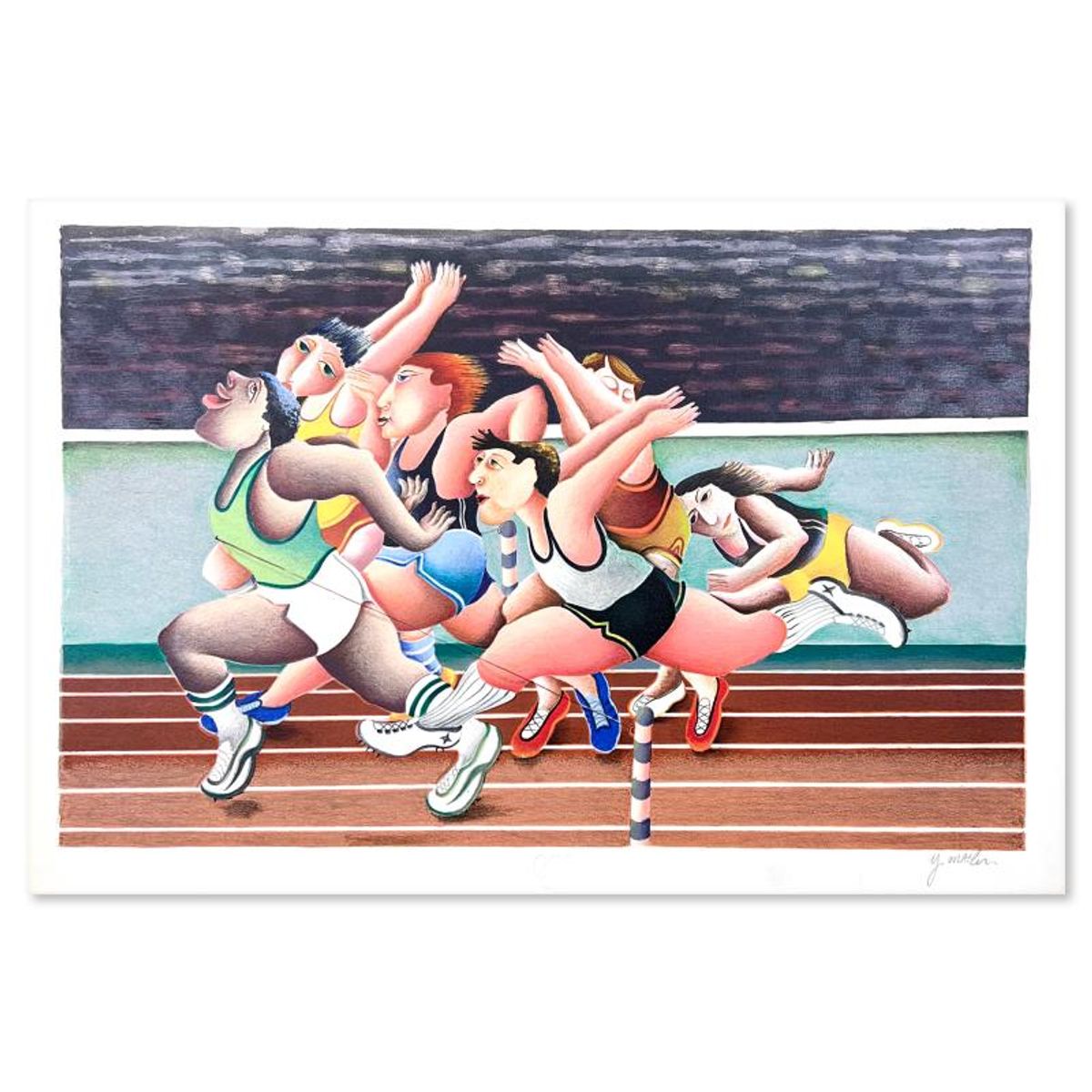 Yuval Mahler, Limited Edition Serigraph, Hand Signed and Numbered with Letter of Authenticity.