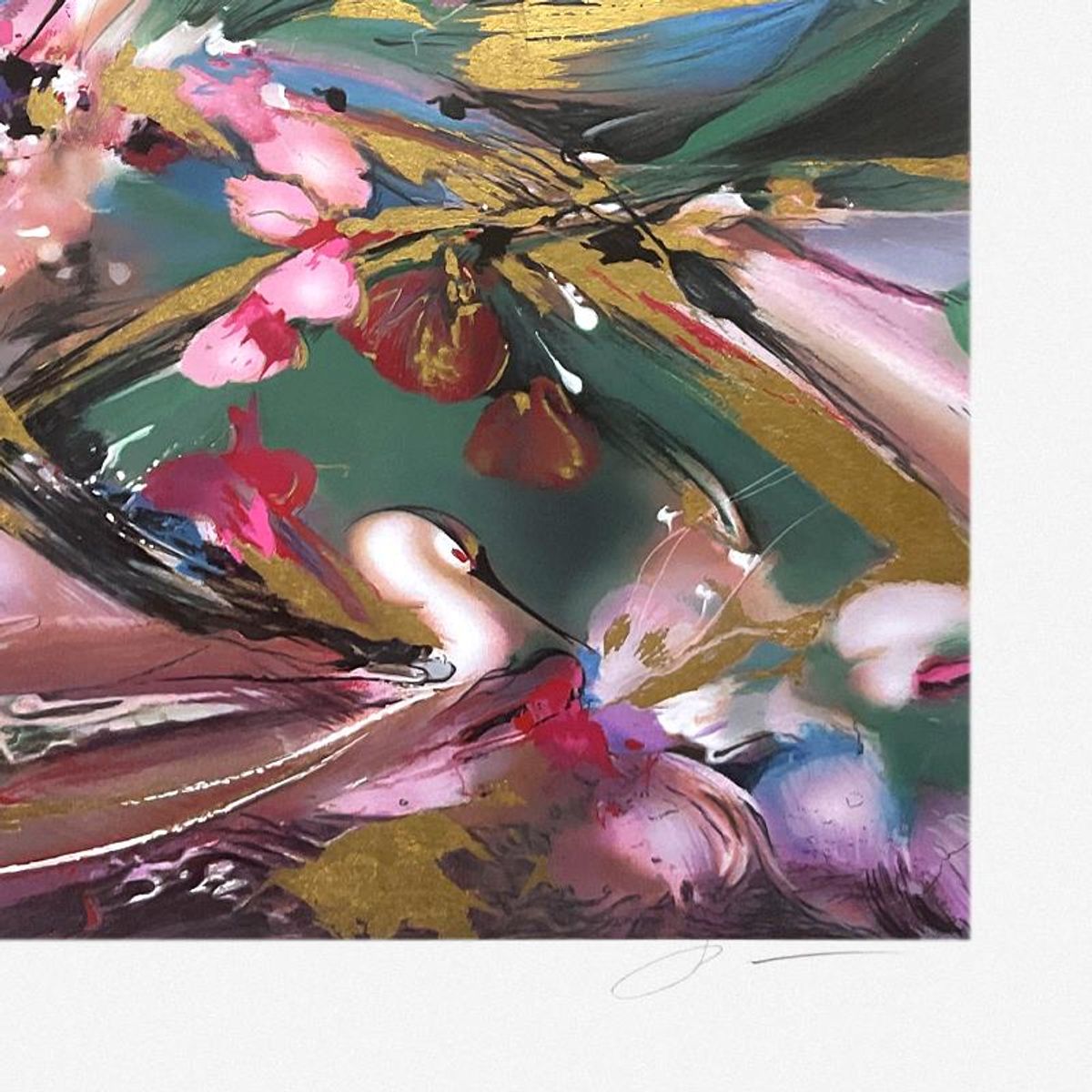 Suzanne Marie, "Pandora" Limited Edition Printer's Proof Serigraph, Numbered and Hand Signed with Letter of Authenticity
