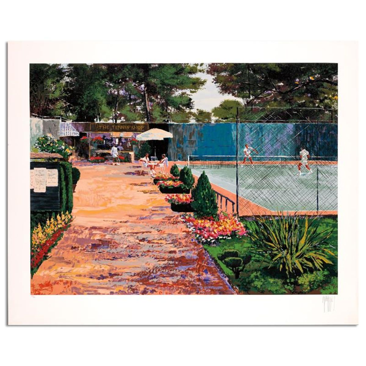 Mark King (1931-2014), "Morning Light" Hand Signed Limited Edition Serigraph with Letter of Authenticity.