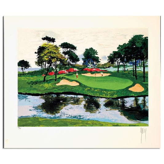 Mark King (1931-2014), "Myrtle Beach Dunes Golf" Hand Signed Limited Edition Serigraph with Letter of Authenticity.