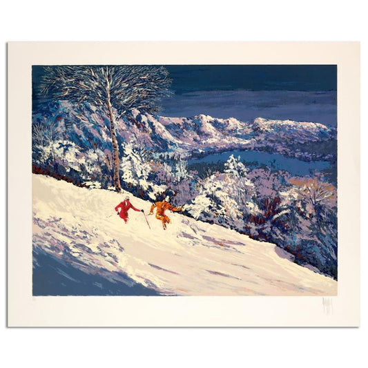 Mark King (1931-2014), "Sierra Glow" Hand Signed Limited Edition Serigraph with Letter of Authenticity.