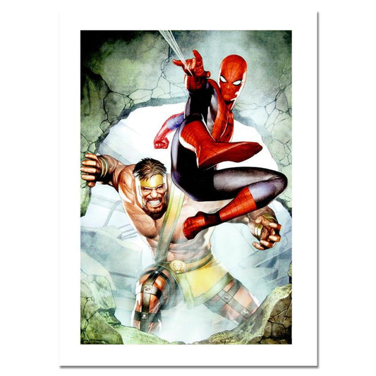 Marvel Comics, "Assault New Olympus Prologue #1" Numbered Limited Edition Canvas by Adi Granov with Certificate of Authenticity.