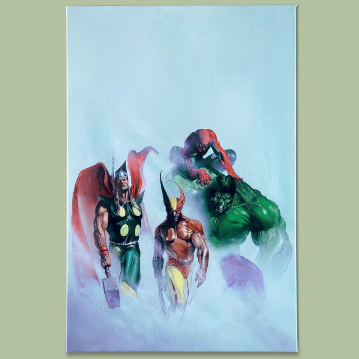 Marvel Comics "Secret War VI #1" Numbered Limited Edition Giclee on Canvas by Gabriele Dell'Otto with COA.