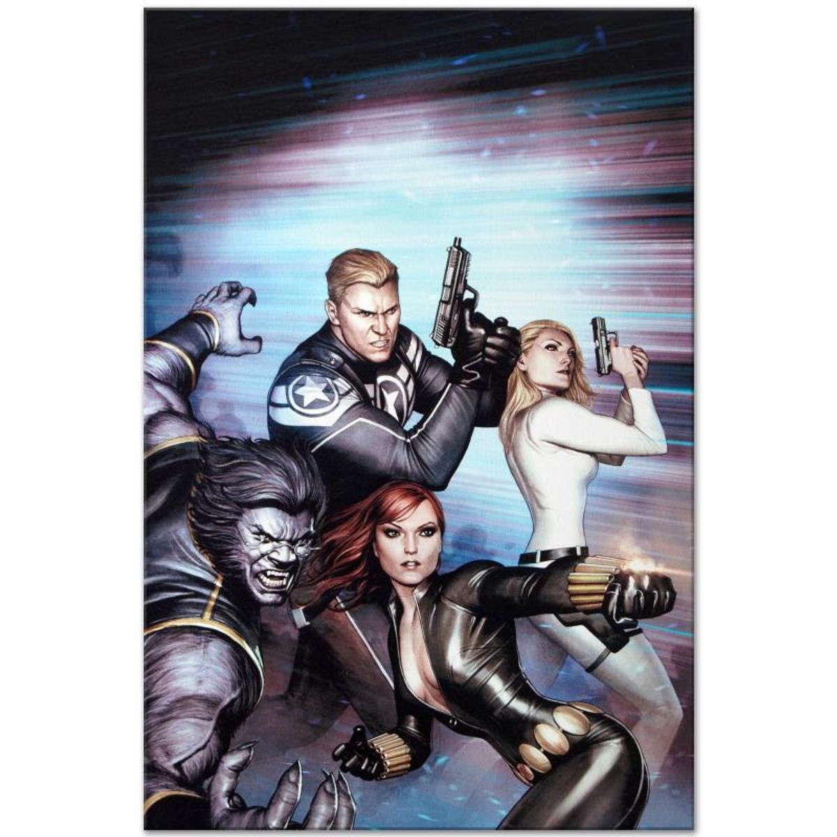 Marvel Comics "Secret Avengers #13" Numbered Limited Edition Giclee on Canvas by Adi Granov with COA.