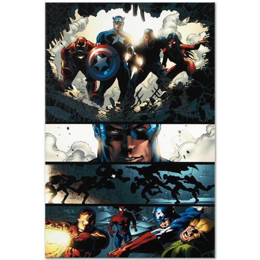 Marvel Comics "Amazing Spider-Man #523" Numbered Limited Edition Giclee on Canvas by Mike Deodato Jr. with COA.