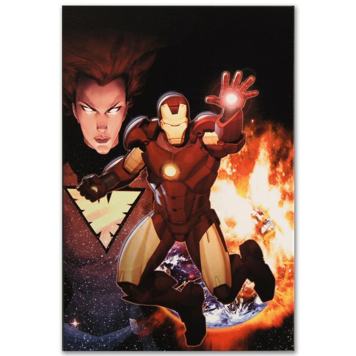 Marvel Comics "Iron Age: Alpha #1" Numbered Limited Edition Giclee on Canvas by Ariel Olivetti with COA.