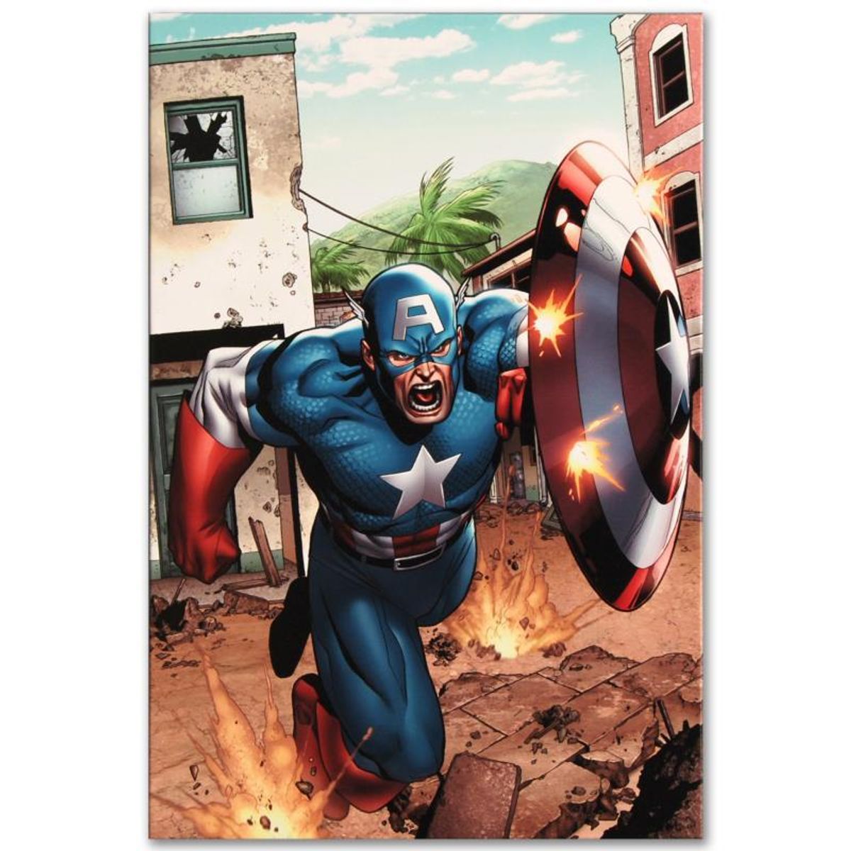 Marvel Comics "Marvel Adventures: Super Heroes #8" Numbered Limited Edition Giclee on Canvas by Clayton Henry with COA.