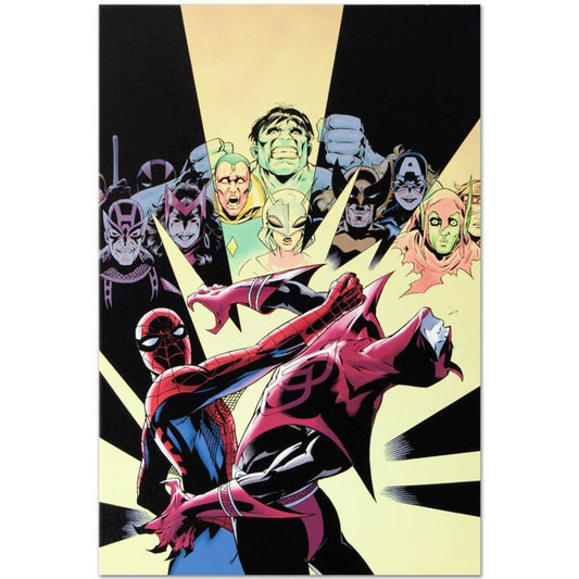 Marvel Comics "Last Hero Standing #3" Numbered Limited Edition Giclee on Canvas by Patrick Olliffe with COA.