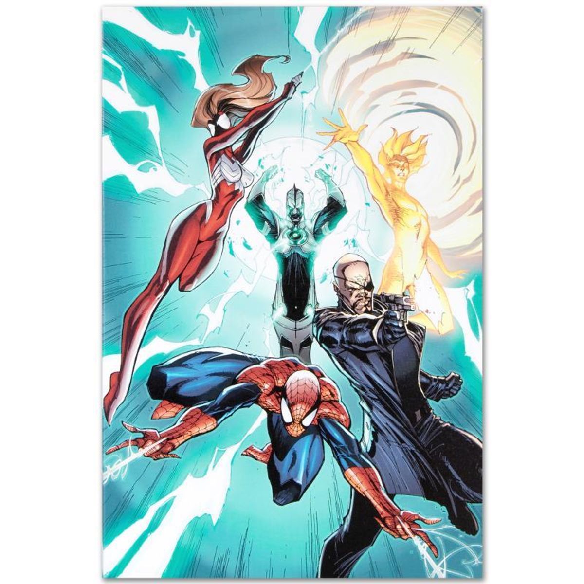 Marvel Comics "Ultimate Mystery #1" Numbered Limited Edition Giclee on Canvas by J. Scott Campbell with COA.