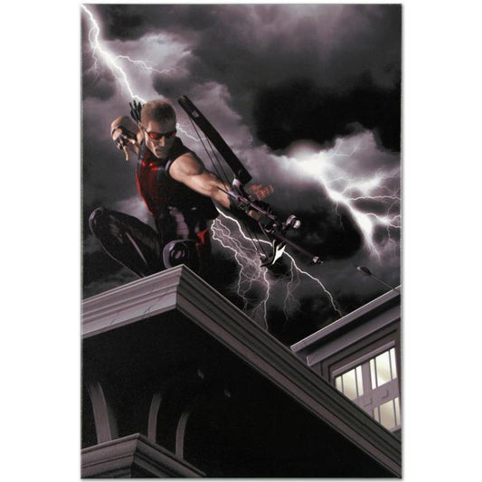 Marvel Comics "Ultimate Hawkeye #2" Numbered Limited Edition Giclee on Canvas by Kaare Andrews with COA.