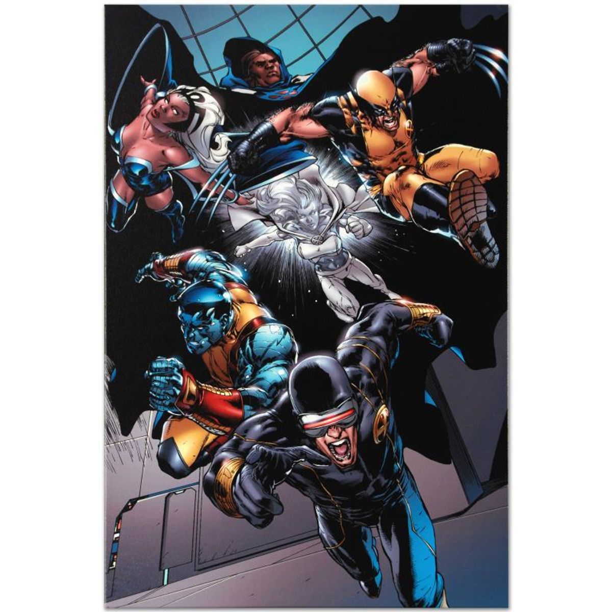 Marvel Comics "X-Men vs. Agents of Atlas #1" Numbered Limited Edition Giclee on Canvas by Carlo Pagulayan with COA.