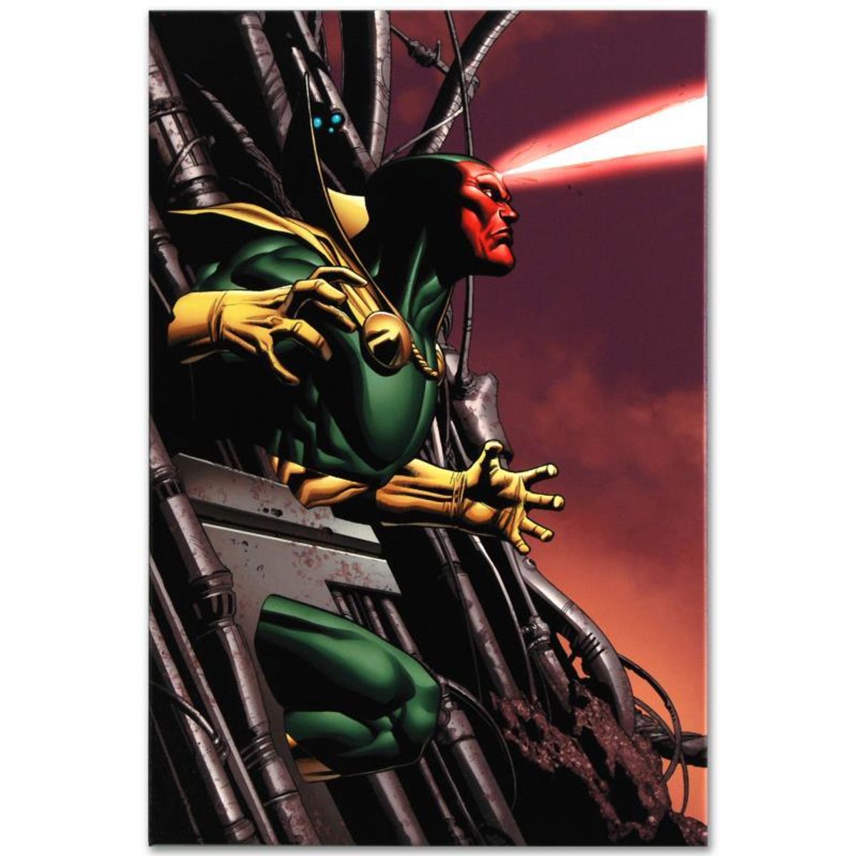 Marvel Comics "Marvel Adventures: Super Heroes #8" Numbered Limited Edition Giclee on Canvas by Clayton Henry with COA.