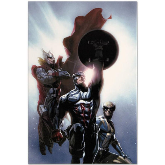 Marvel Comics "Secret Invasion #8" Numbered Limited Edition Giclee on Canvas by Gabriele Dell'Otto with COA.