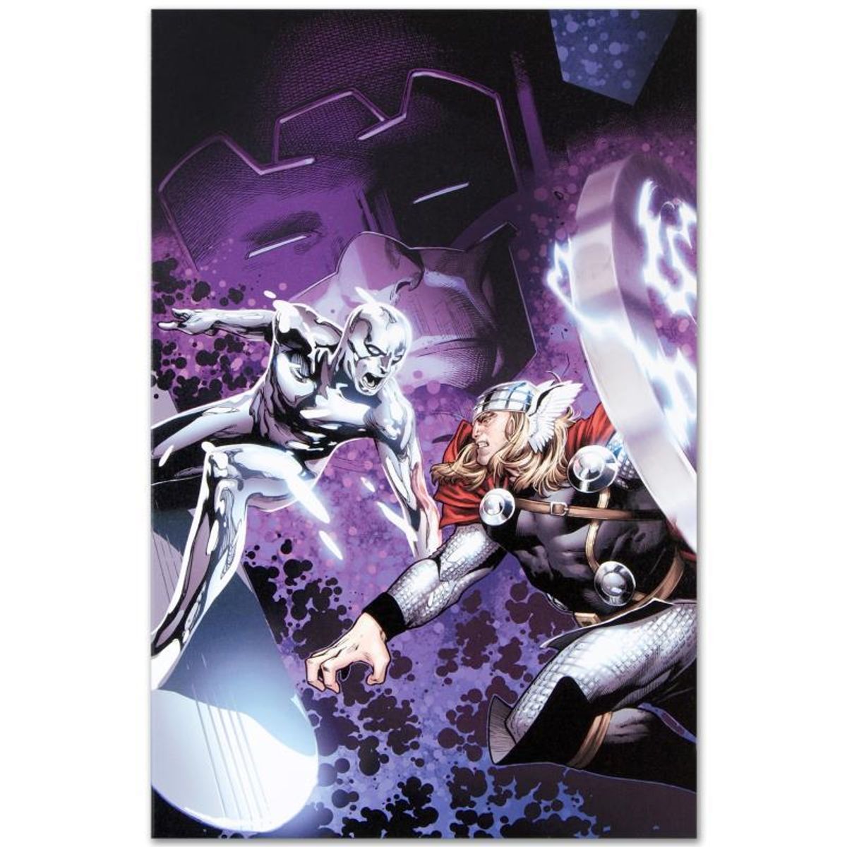 Marvel Comics "The Mighty Thor #4" Numbered Limited Edition Giclee on Canvas by Oliver Coipel with COA.