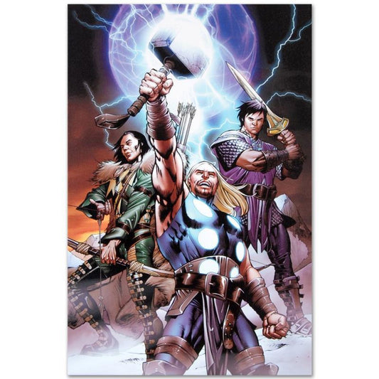 Marvel Comics "Ultimate Thor #3" Numbered Limited Edition Giclee on Canvas by Carlos Pacheco with COA.