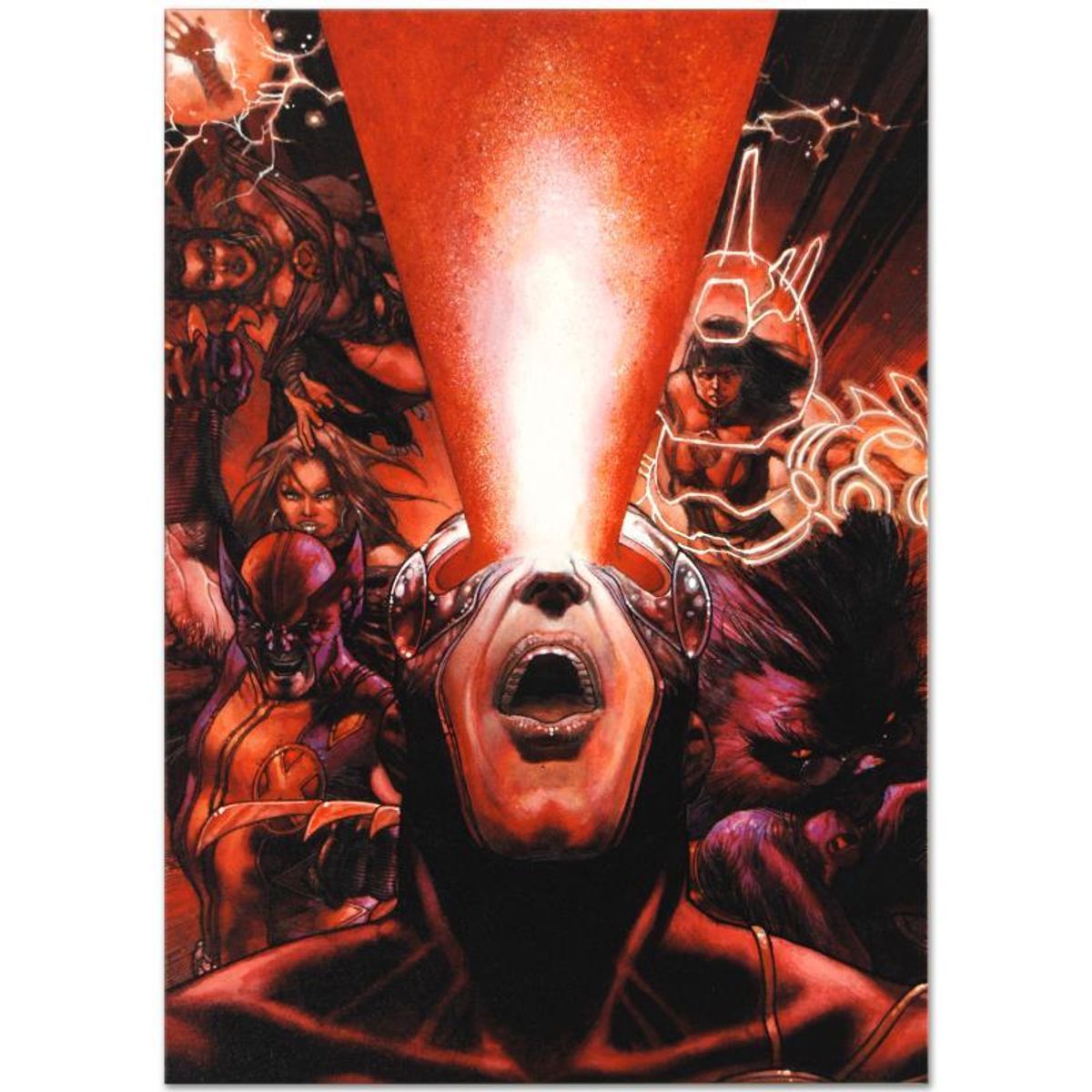 Marvel Comics "Astonishing X-Men #30" Numbered Limited Edition Giclee on Canvas by Simone Bianchi with COA.