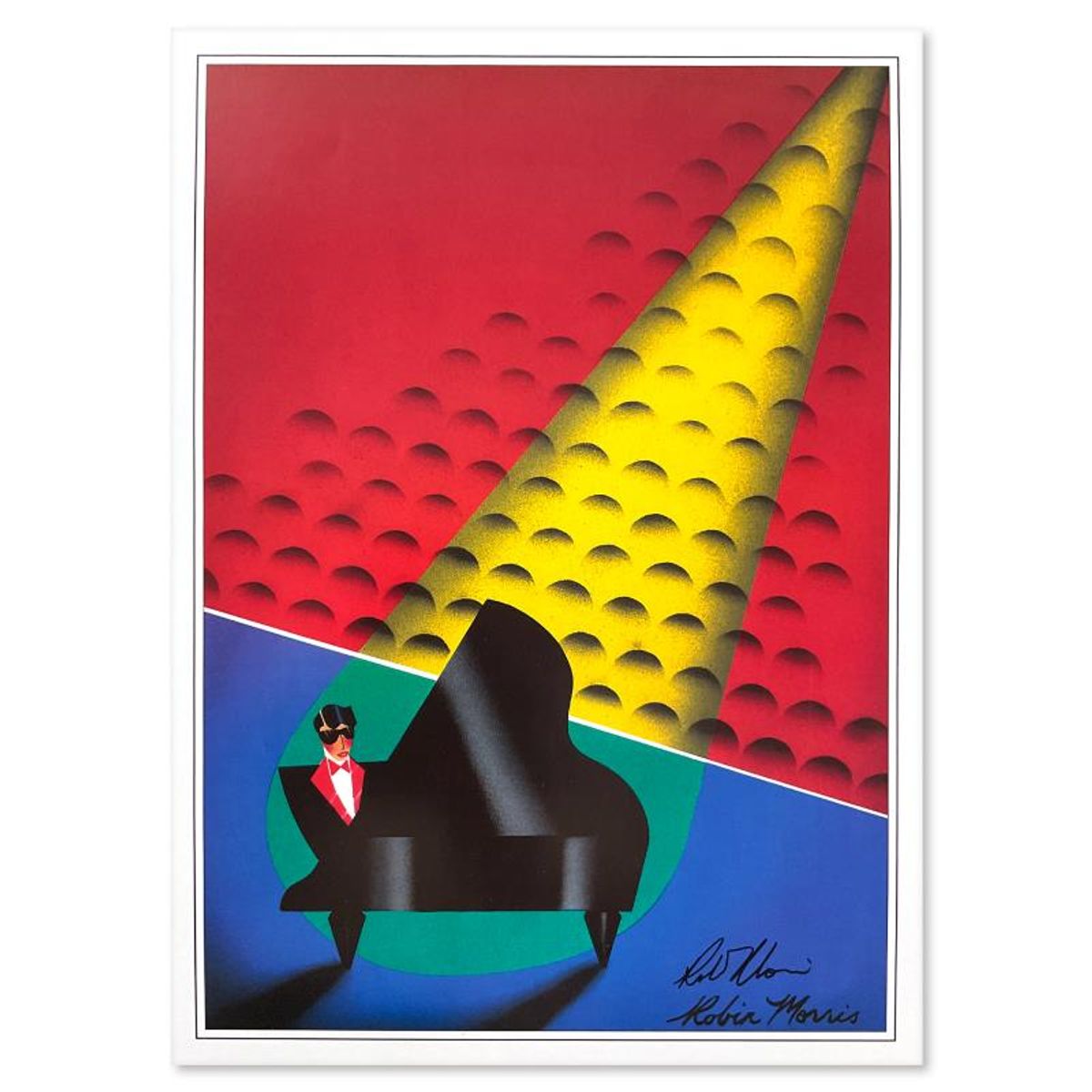 Robin Morris, Limited Edition Lithograph, Numbered and Hand Signed with Letter of Authenticity.