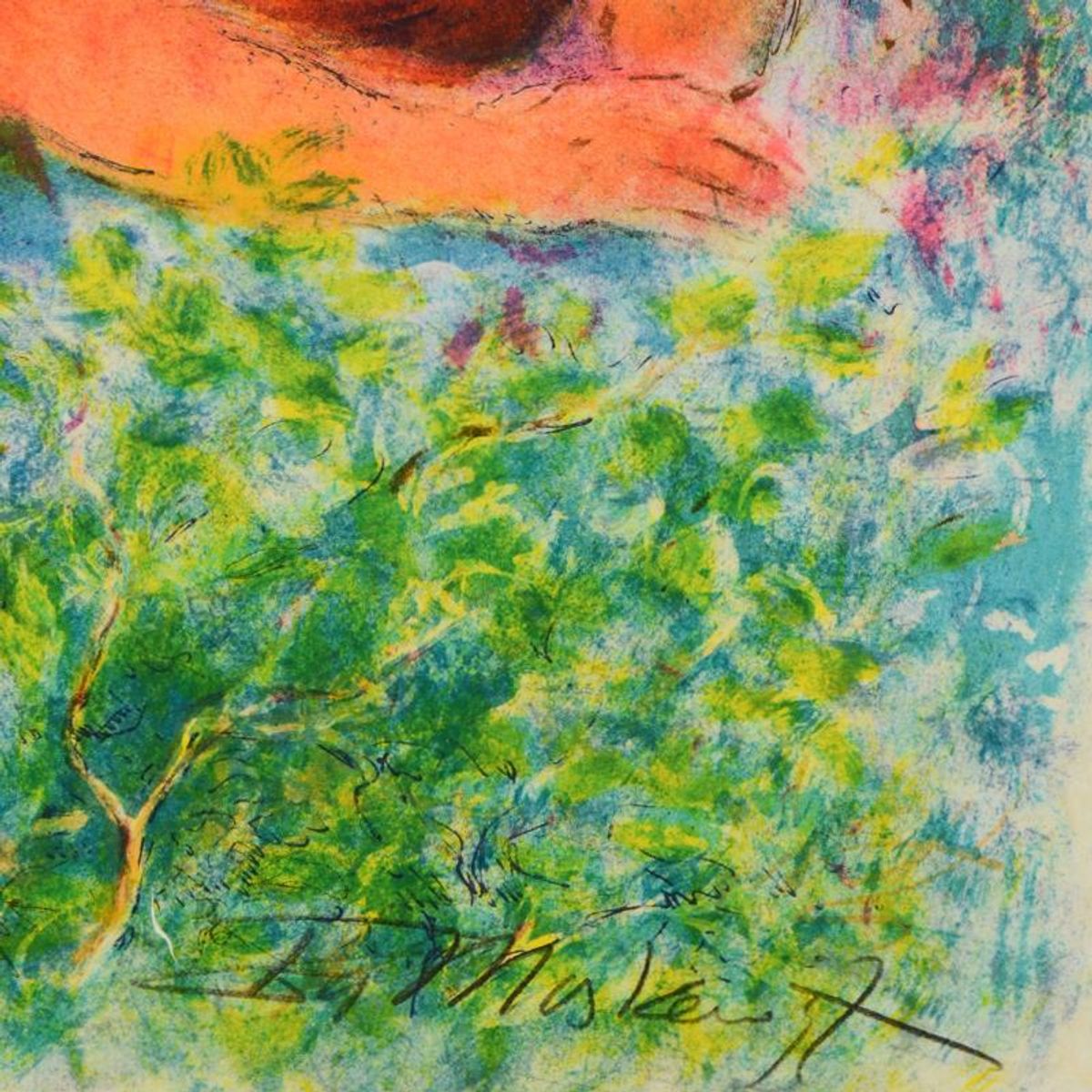 Ira Moskowitz (1912-2001), "Song of Songs" Limited Edition Lithograph, Numbered and Hand Signed with Letter of Authenticity