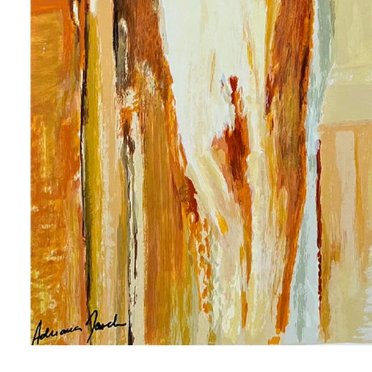 Adriana Naveh, Hand Signed, Numbered Limited Edition Serigraph with Letter of Authenticity.