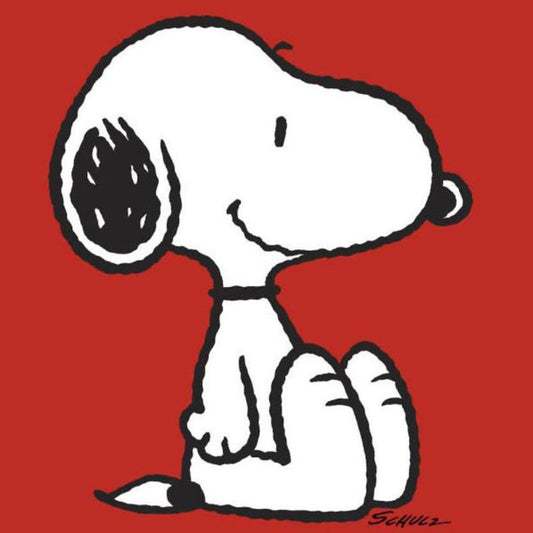 Peanuts, "Snoopy: Red" Hand Numbered Canvas (40"x44") Limited Edition Fine Art Print with Certificate of Authenticity.