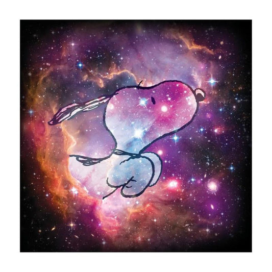 Peanuts, "Reach for the Stars" Hand Numbered Canvas (40"x40") Limited Edition Fine Art Print with Certificate of Authenticity.