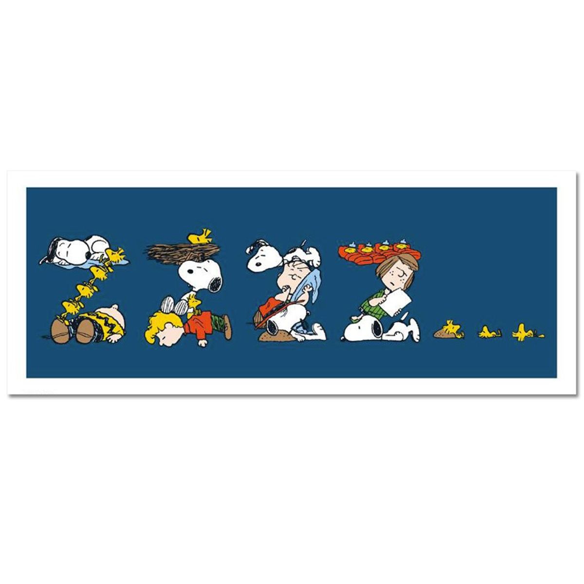 Peanuts, "ZZZZ..." Hand Numbered Limited Edition Fine Art Print with Certificate of Authenticity.