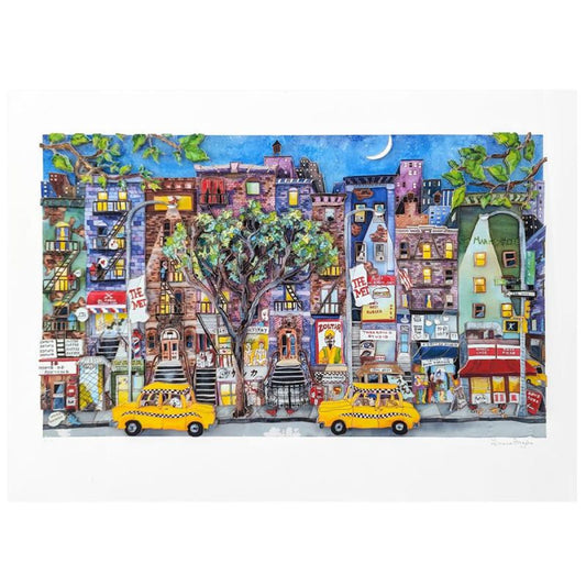 Linnea Pergola, "St. Marks NYC" 3D Limited Edition, Hand Signed with Letter of Authenticity.