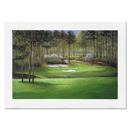 Peter Ellenshaw (1913-2007), "Augusta - Twelfth Hole" Limited Edition Lithograph, Numbered and Hand Signed with Letter of Authenticity.