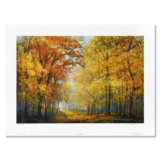 Peter Ellenshaw (1913-2007), "Autumn Solitude" Limited Edition Lithograph, Numbered and Hand Signed with Letter of Authenticity.