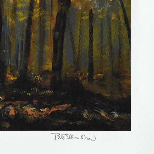 Peter Ellenshaw (1913-2007), "Autumn Solitude" Limited Edition Lithograph, Numbered and Hand Signed with Letter of Authenticity.