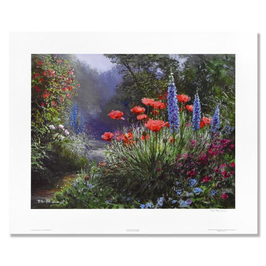 Peter Ellenshaw (1913-2007), "Path to the Secret Garden" Limited Edition Lithograph, Numbered and Hand Signed with Letter of Authenticity.